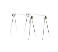 Set 2 Cavalletti pieghevoli in metallo Stanley 85,5x73,6x42,4 cm da Lavoro