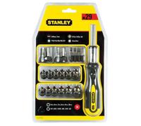 Stanley Cricchetto Cacciavite Giravite con 29 inserti Bussole Fatmax 0-54-925