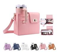 Stanley Cup Purse - Borsa a tracolla impermeabile, tracolla regolabile, zaino multifunzionale, Rosa