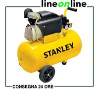 Stanley D 211/8/50 compressore aria 50 lt portatile 2 HP - Motore elettrico