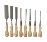 Stanley Dolce Cuore Presa Set Scalpelli, 8 Pezzi: 3 6 8 12 15 18 25 & 32mm