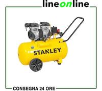 Stanley DST 150/8/50 Compressore ad aria 50 lt silenzioso 1,3Hp 8bar oil free