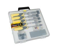 Stanley Dynagrip™ Scalpello Con Strike Tappo Set, 5 Pezzi + Accessori STA516421