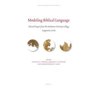 Stanley E. Port Modeling Biblical Language: Selected Papers f (Copertina rigida)