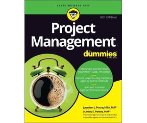 Stanley E. Portny Jonathan L. Portny Project Management For Dummies (Tascabile)