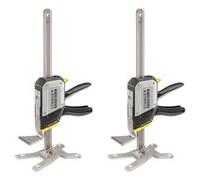 STANLEY FATMAX TradeLift Utensile multifunzionale per il sollevamento e la tenuta (fino a 150 kg), il livellamento (2,5 mm) e la distensione (fino a 220 mm) (confezione doppia), FMHT83552-1