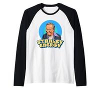 Stanley Energy Funny Three's Company Mr. Roper Romp TV Maglia con Maniche Raglan