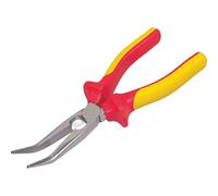 STANLEY - PINZA FATMAX ISOLATA CON BECCHI MEZZOTONDI PIEGATI 200MM - 1000V