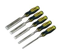 Stanley Fatmax Bordo Smussato Legno Scalpello Set Con Thru Tang 5 Pezzi