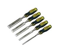 Stanley Fatmax Bordo Smussato Legno Scalpello Set Con Thru Tang 5 Pezzi