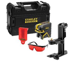 Stanley FatMax Cross + laser a 5 punti, raggio rosso FMHT1-77415