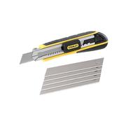 Stanley 0-10-481 Taglierino Nero, Giallo Taglierino a lama retrattile