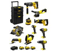 STANLEY FatMax Kit SVK1001 (SFMCH900+SFMCG400+SFMCD711+SFMCF800+SFMCS500 +SFMCS6