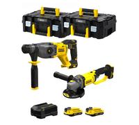 STANLEY FatMax Kit SVK202 (SFMCH900 + SFMCG400 + 2 x 2,0 Ah + Caricabatteria + 2