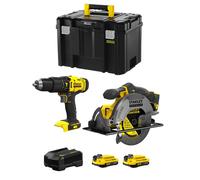 STANLEY FatMax Kit SVK210 (SFMCD711 + SFMCS500 + 2 x 2,0 Ah + Caricabatteria + TSTAK VI)