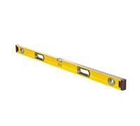 STANLEY FATMAX Livella a bolla a profilo scatolare 120cm, 1-43-548 | Alta precisione, tappi terminali resistenti agli urti, fiala centrale Dual View