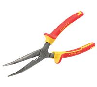 STANLEY - PINZA FATMAX ISOLATA CON BECCHI MEZZOTONDI PIEGATI 200MM - 1000V