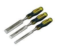 Stanley FatMax Scalpello In Legno Con Manico Passante Set Da 3 Pezzi STA216268