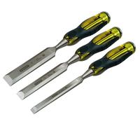 Stanley Scalpelli per legno FatMax in scatola self-service, set da 3pz. Quantità:1