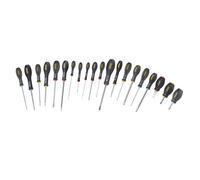 Stanley FatMax Screwdriver Set 20 Pc Mixed Drive Pozi Flat Phillips STA562572