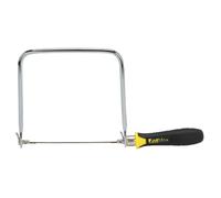STANLEY FATMAX Seghetto da traforo con 3 lame di ricambio, 0-15-106 | Lama temprata, profondità di taglio 170 mm, montaggio in acciaio resistente, impugnatura confortevole