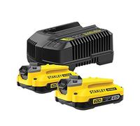 STANLEY FATMAX SFMCB12D2-QW Batteria, 18 V - NUOVO