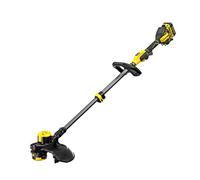 STANLEY FATMAX Tagliabordi a Batteria Litio Motore Brushless, Ampiezza taglio 33 cm, Velocità Regolabile, Doppia Impugnatura 18 V 4.0 Ah, SFMCSTB933M-QW