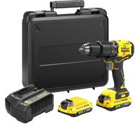 STANLEY FATMAX TRAPANO AVVITATORE A PERCUSSIONE BRUSHLESS V20 18 V 2 AH 13 MM