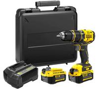 TRAPANO STANLEY FATMAX BATTERIA LITIO 18V SFMCD 721M2K CON CARICA BATTERIA E VAL