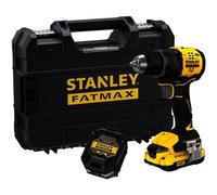 Stanley FATMAX V20 SFMCD714D1T-QW - Trapano Avvitatore 18V Brushless con batteria Li-Ion 2,0Ah e valigetta Pro-Stack