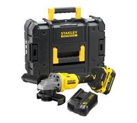 STANLEY FATMAX V20, smerigliatrice angolare Brushless da 125 mm, include batteri