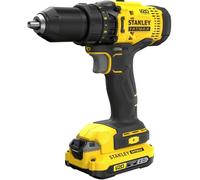 STANLEY FATMAX V20 Trapano avvitatore 18 V con 2 batterie 2 Ah + 100 accessori SFMCW223B-XJ