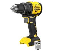 STANLEY FATMAX V20 Trapano avvitatore a batteria Brushless a 2 ingranaggi, senza batteria e caricatore, 18V, SFMCD714B-XJ
