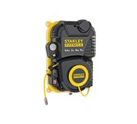 Stanley Fatmax - WALLTECH PRO COMPRESSORE A MURO CON SERBATOIO 2L, Nero/Giallo