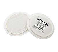 STANLEY Filtro di ricambio per respiratori - 1 confezione - Efficienza di filtrazione superiore - Resistenza respiratoria estremamente bassa - Compatibile con respiratori