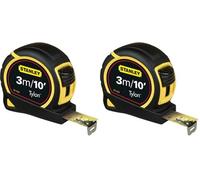 STANLEY, Flessometro 3 m / 10 '. 0-30-686 (Confezione da 2)