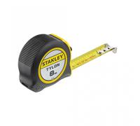 Stanley Flessometro Bi-mat 8m - Doppio Materiale, Resistente e Preciso