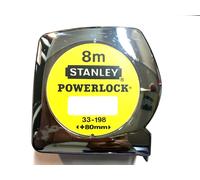 Stanley Metro a nastro tascabile PowerLock L=8m, custodia di plastica Quantità:1