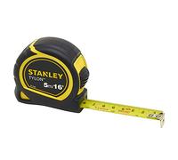 STANLEY, Flessometro TYLON con doppia misurazione in pollici e millimetri nastro da 5m 1. 0-30-696