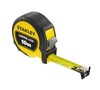 STANLEY Flexómetro Control -Lock ® 10mx25mm per chi cerca qualità e praticità, per uso pratico e risultati affidabili, 25mm