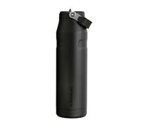 Stanley Iceflow Flip Straw 2.0 Borraccia Con Cannuccia 1.06L - 15 Ore Di Freddo - 3 Giorni Di Freddo - Acciaio Inossidabile - Senza BPA - A Prova di Perdite - Lavabile In Lavastoviglie - Black