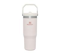 Stanley Flip Straw Tumbler 1.0 Borraccia Con Cannuccia 0.89L - Fredda Per 12 Ore - Borraccia Termica Senza BPA - Bottiglia Acqua Facile Da Trasportare - Lavabile In Lavastoviglie - Rose Quartz