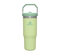 Stanley Flip Straw Tumbler 1.0 Borraccia Con Cannuccia 0.89L - Fredda Per 12 Ore - Borraccia Termica Senza BPA - Bottiglia Acqua Facile Da Trasportare - Lavabile In Lavastoviglie - Citron