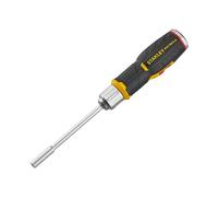 STANLEY FMHT0-62691 Cacciavite PortaInserti a cricchetto, Set di 12 Inserti, Pistola