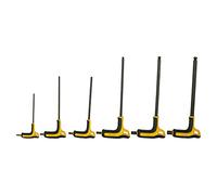 STANLEY FMHT0-69048 Set 5 Chiavi Maschio con Impugnatura Fatmax, Punta Torx, Nero/Giallo