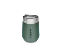 Stanley Go Everyday Tumbler 0.29L Hammertone Green - Bicchiere In Acciaio Inossidabile Per Vino, Cocktail, Caffè, Tè - Mantiene Freddo/Caldo Per Ore - Senza BPA - Lavabile In Lavastoviglie