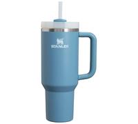 Stanley - Gobelet isolant à double paroi - The Quencher H2.O FlowState Tumbler 1.18L - Indigo in Legno - Blu