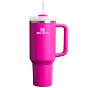 Stanley - Gobelet isolant à double paroi - The Quencher H2.O FlowState Tumbler 1.18L - Violet Blossom in Legno - Rosa