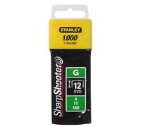 Stanley Graffette Heavy Duty 12Mm Confezione Da 1000 Universale Fit 1-TRA708T