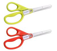 Stanley Guppy 5-Inch Blunt Tip Kids Scissors, Assorted Colors - Pack of 2 (SCI5BT-2PK)